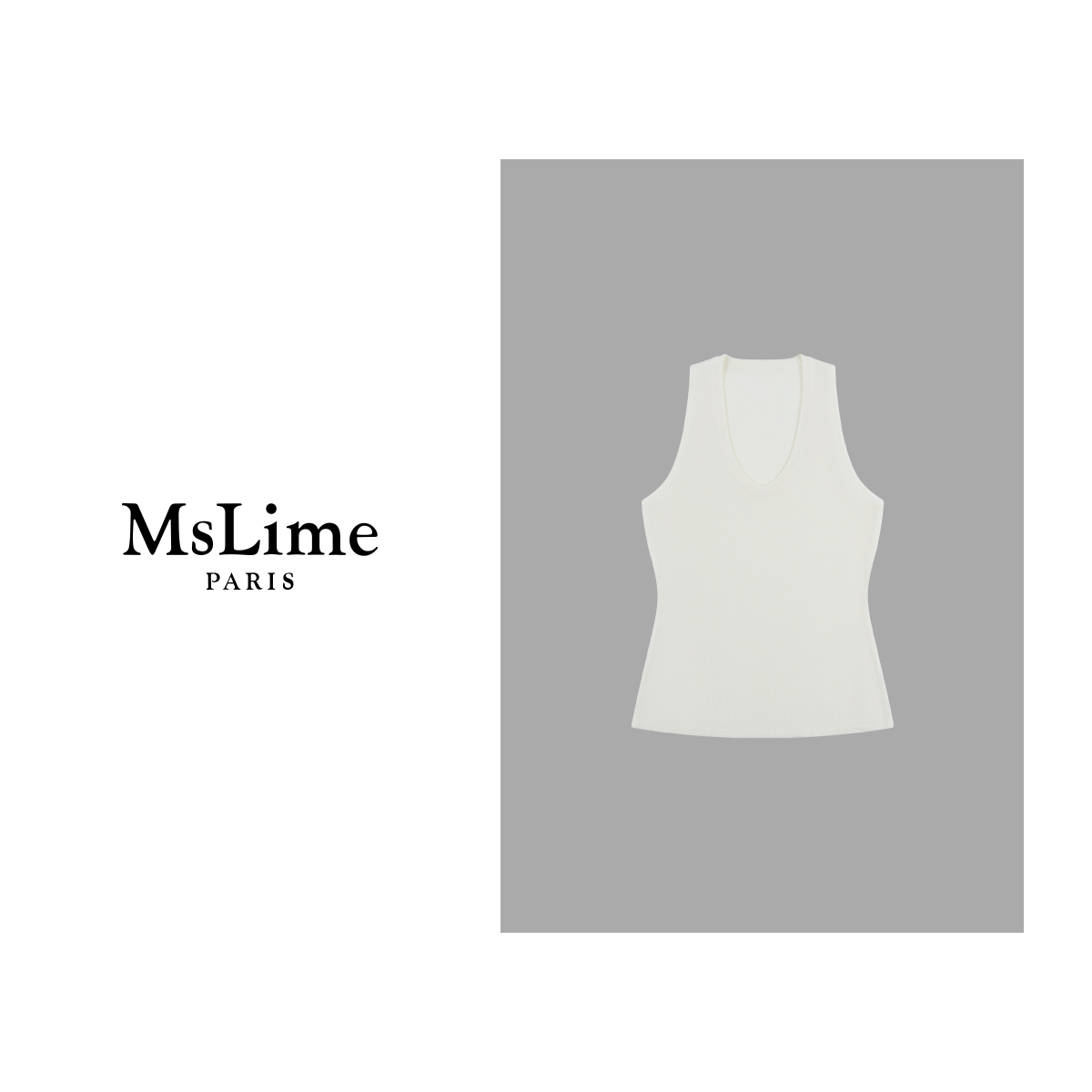 MsLime王嬛嬛绵羊毛多色百搭背心