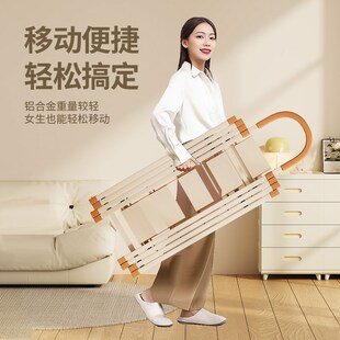 梯子家用折叠人字多功能室内加厚铝合金晾衣架两用伸缩楼梯