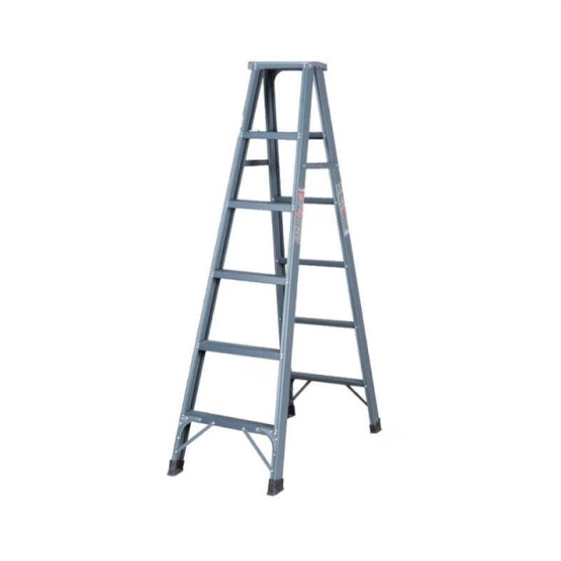 安尔雅家用梯子室内人字梯便携多D功能梯加厚碳钢八步梯A11