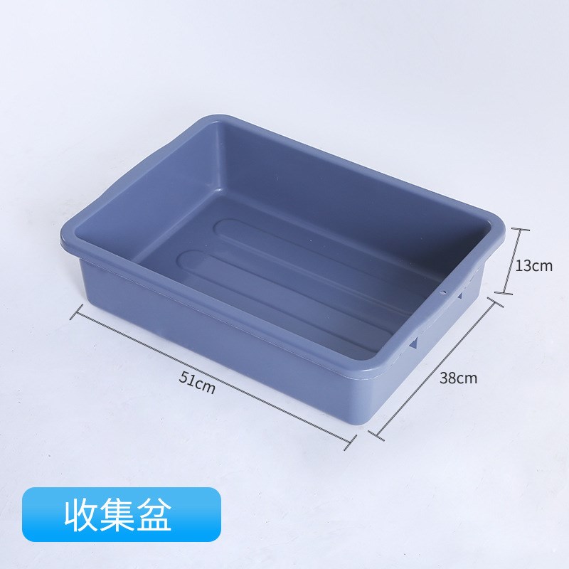 酒店餐车三层g推车收餐车收碗车带垃圾桶多功能塑料餐厅商用小推