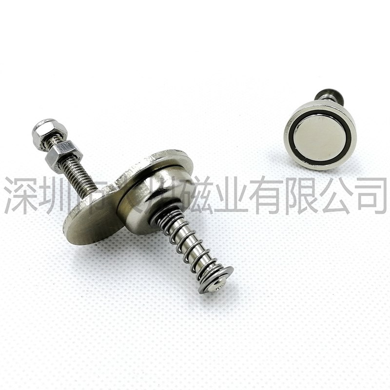 折叠车磁吸扣折叠自行车专用磁w吸磁扣 改装狼途风行sp8强磁磁吸