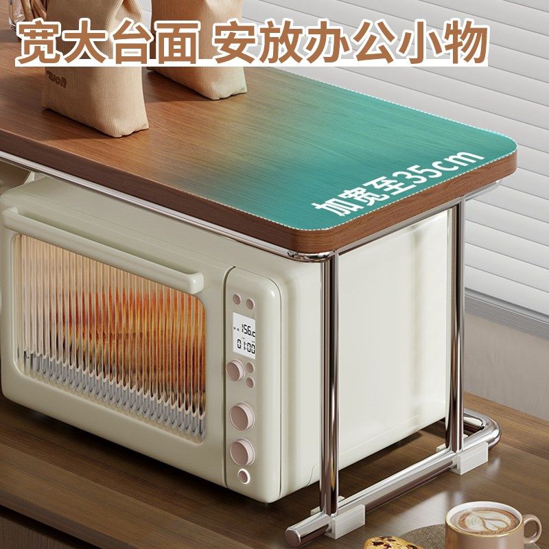 微波炉架子置g物架台面烤箱双层整理柜家用厨房电饭锅具收纳储物,厨房/烹饪用具,微波炉置物架,淘宝优惠券,粉丝福利购,淘宝优惠卷