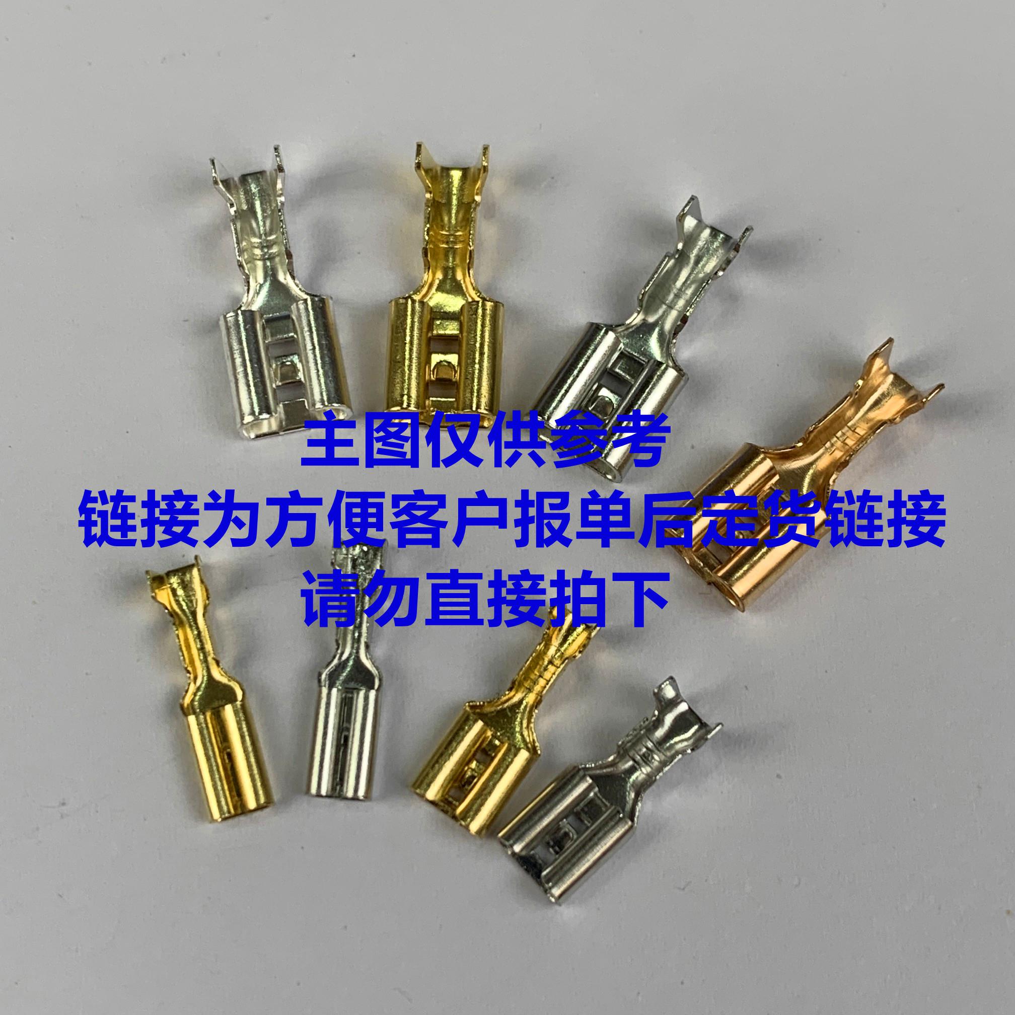 定做定制 插簧插片缠绕管扎带固定座冷压端子RV SV定金