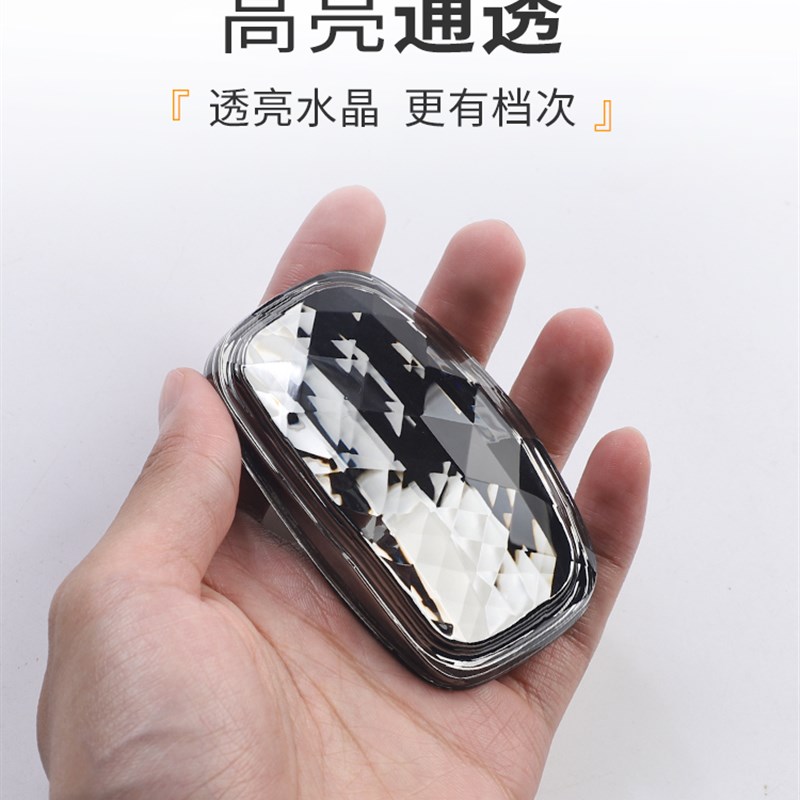 适用于极氪00j1改装内水晶排挡头换档杆头水晶档把头好看炫酷