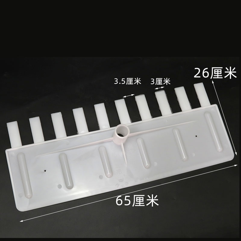 塑料耙子刮耙 粮食刮板除雪刮雪C铲平整菜畦土塑料刮板刮粪板木柄