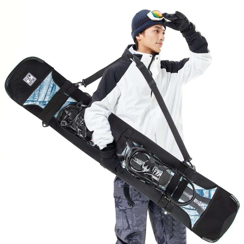 滑雪单板保护套雪板饺子皮单肩背双肩背 双肩背带可拆卸潜水料