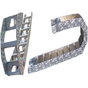 钢制拖链不锈钢拖链TL型钢铝拖链槽不锈钢金属坦克链全封闭拖链