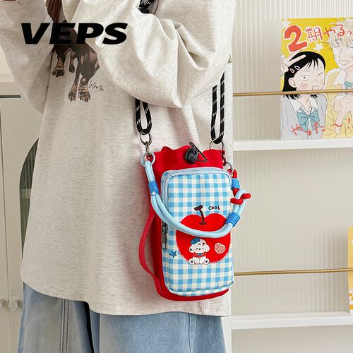 VEPS卡通斜挎小包少女百搭随身包