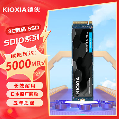 铠侠SD10/VD10台式机笔记本电脑固态硬盘1T 2T SSD M.2接口 NVMe