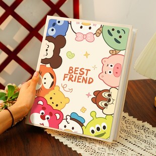 小相册本大容量家庭儿童成长记录影集相簿5寸6寸照片插页式纪念册