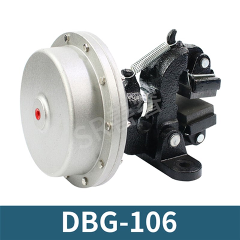 DBG-105立式空压碟式制动器气动刹车卡钳分切机械圆盘蝶摩Z擦片10