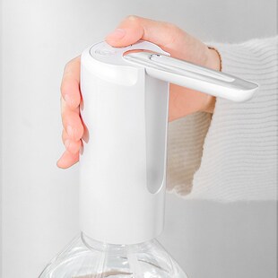 水智能自动上水器带底座USB充电纯净水饮水机 电动抽水器家用桶装