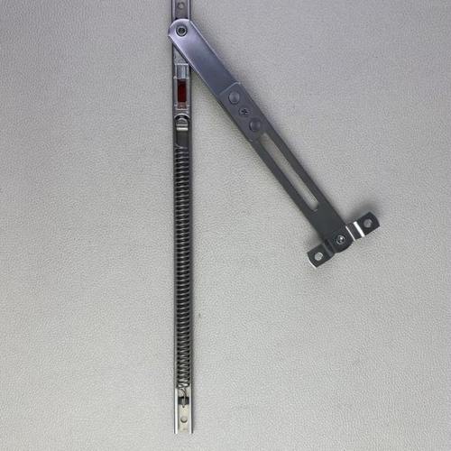 弹簧二连杆防火窗风撑不锈钢连杆暗藏式温控闭窗器断桥窗副撑五金