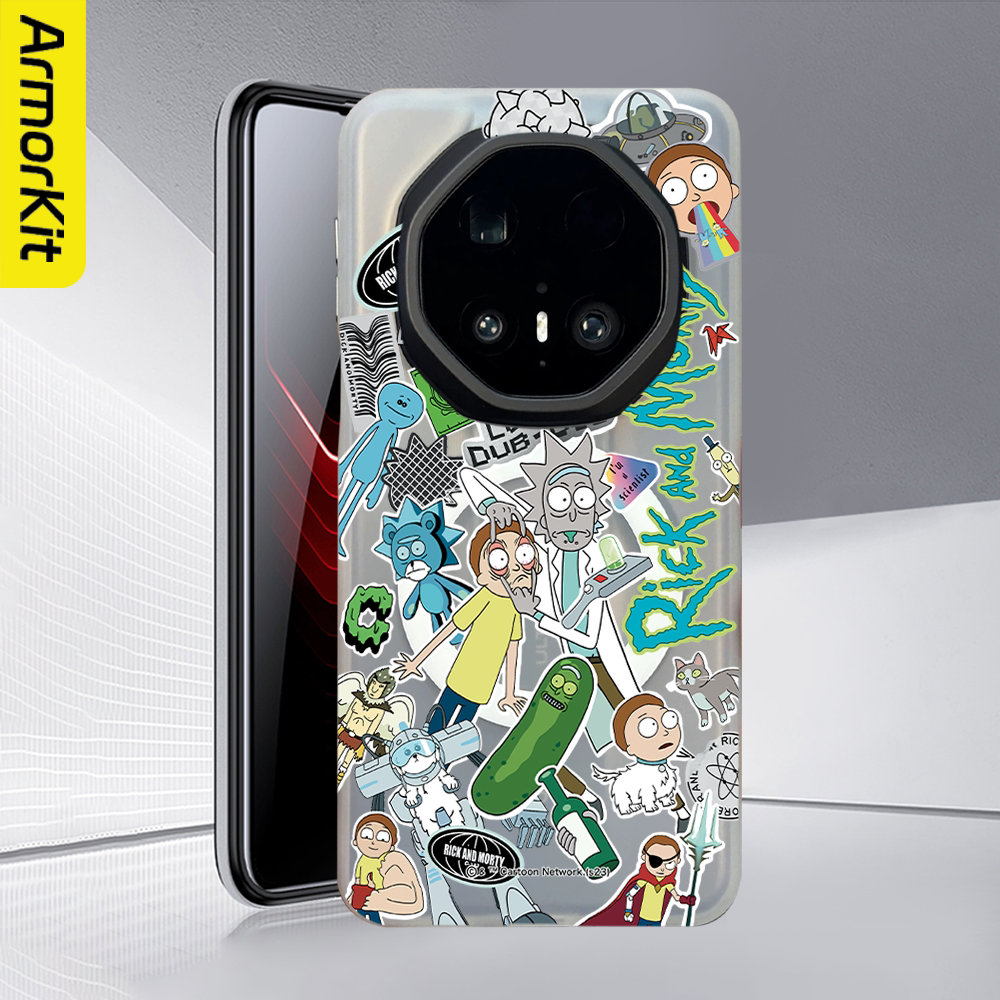 适用华为Mate70RS/80ProMax手机壳Mate60RS非凡大师保护套全包防摔软壳瑞克莫蒂Mate80RS/80Pro磁吸后壳时尚