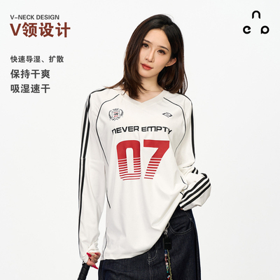 NeverEmpty球服长袖T恤