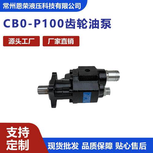 CB0-P100液压齿轮油泵自卸车渣土车齿轮泵随车吊柱塞泵