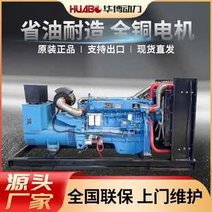 200KW柴油发电机组三相电380V50HZ无刷发电机 房地产学校备用电源