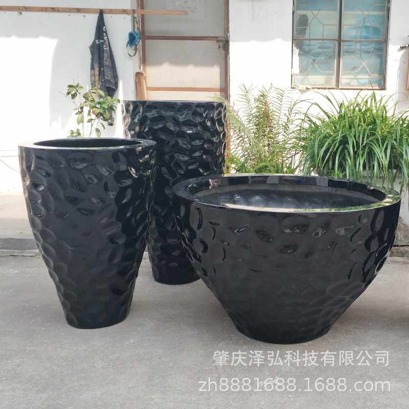 黑色凹凸玻璃钢花盆组合商场广场写字楼摆放供应广州花钵花缸花瓶,玩具/童车/益智/积木/模型,垂直悬浮玩具,淘宝优惠券,粉丝福利购,淘宝优惠卷