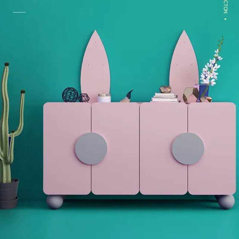 烤漆艺术餐边柜茶水柜现代简约入户玄关柜多功能储物柜装饰柜包邮