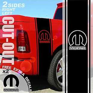 适用于道奇Dodge 1500 2500 3500尾箱车贴车身贴纸a1269 Ram