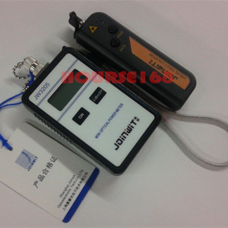 原装上海嘉慧JW3402/JW3205光功率计红光笔光源W3208光功测试仪