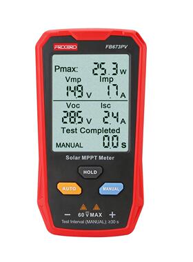 新款UT673PV 800W太阳能板MPPT光伏组件功率测试仪 光伏板万用表