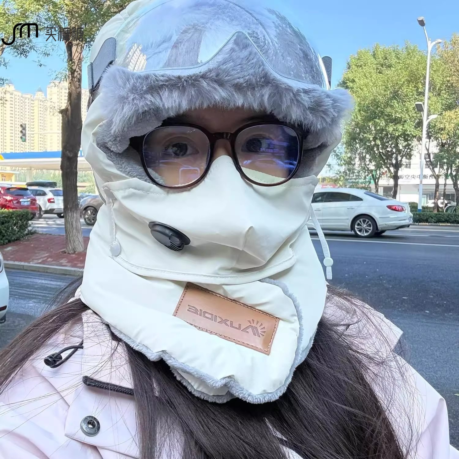 【买糖糖】冬季骑行帽子加绒加厚