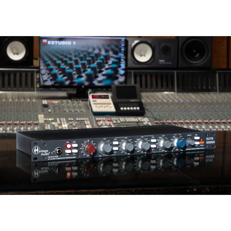 Heritge udio H- Elite 单通道话放带EQ话筒放大器