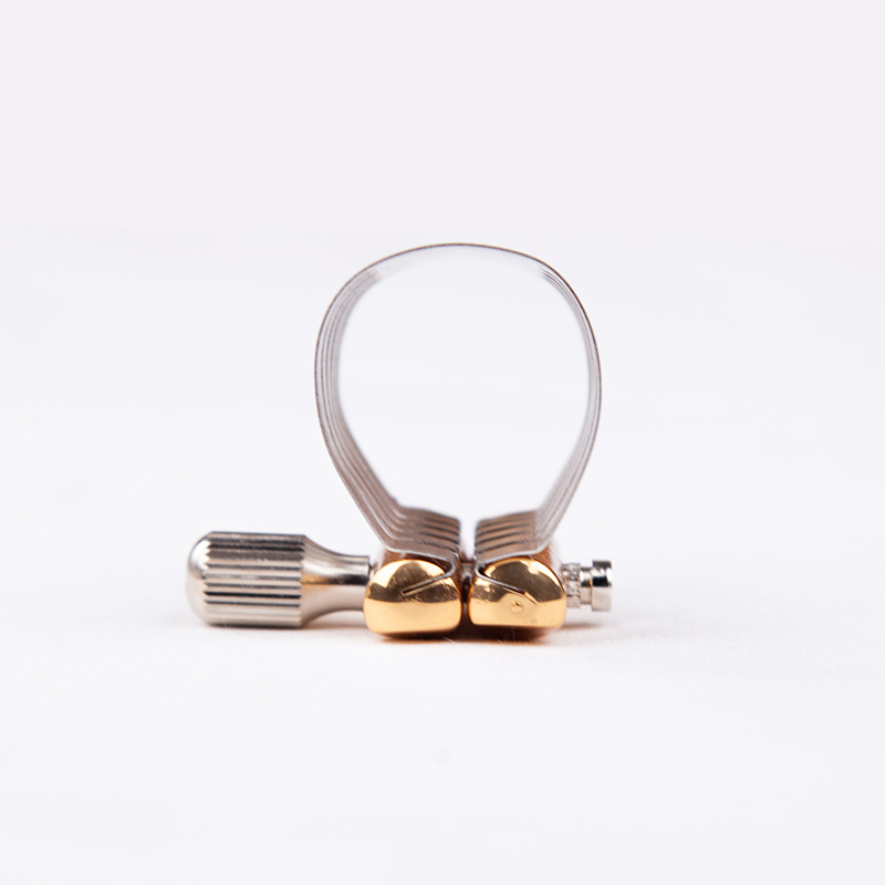 降e调中音萨克斯笛头金属卡子降b调次中音卡子胶木笛头用卡箍配件