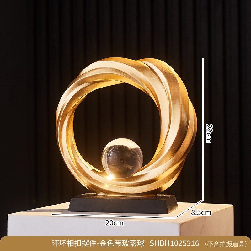 财源滚滚客厅电视柜装饰品摆件轻奢高档领导办公室高端大气上档次,家居饰品,装饰摆件,淘宝优惠券,粉丝福利购,淘宝优惠卷