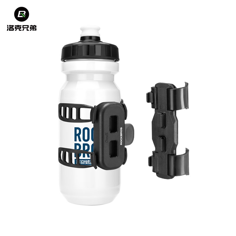 洛克兄弟自行车磁吸水p壶架山地公路小布折叠车快拆绑带式水杯支