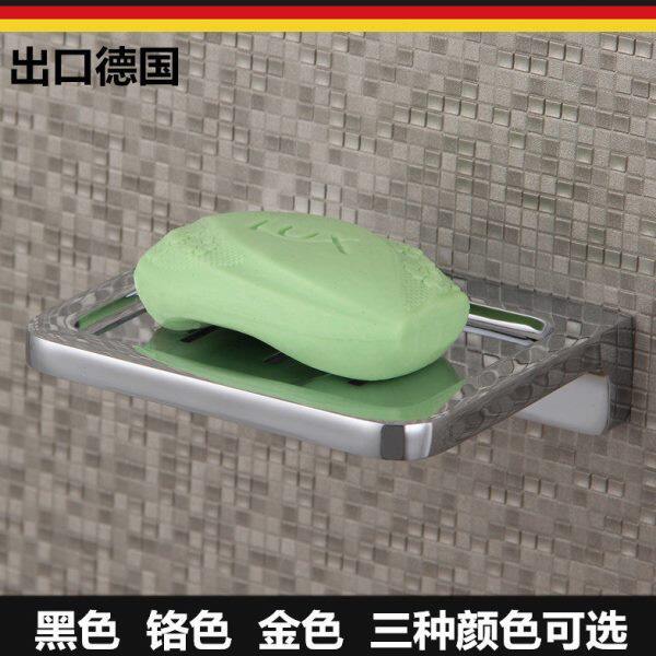 出口德国黑色肥皂碟全铜金色皂碟卫生间肥皂篮浴室镂空沥水肥皂碟