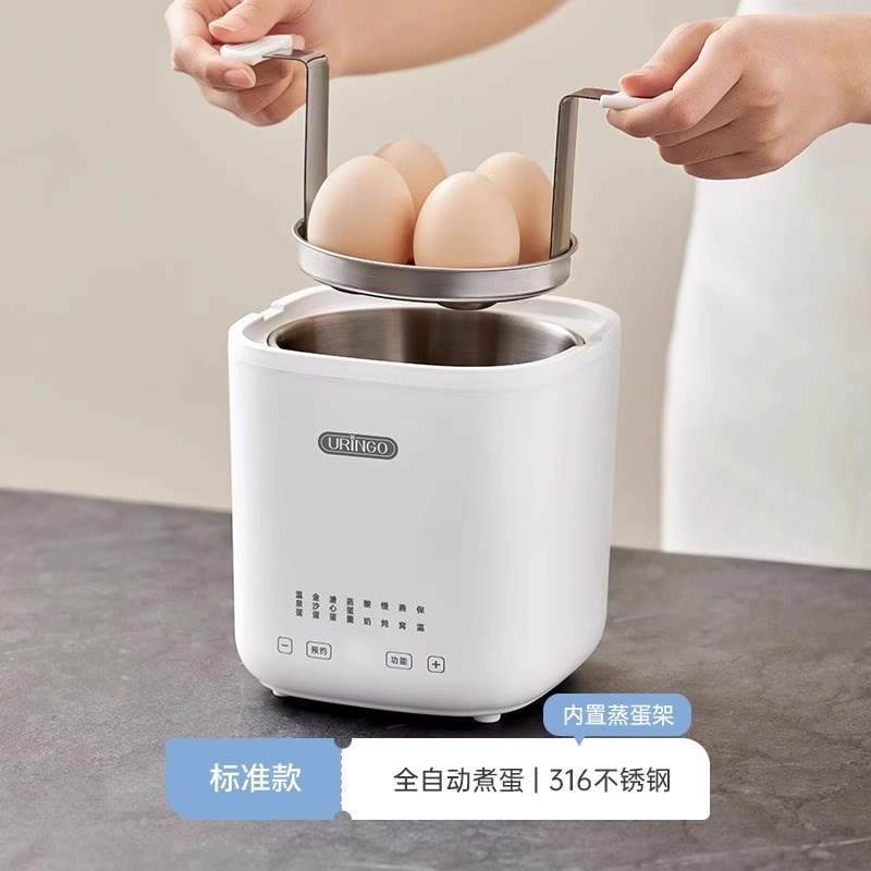 德国煮蛋器家用小型可预约定时D自动断电多功能母婴级蒸蛋器