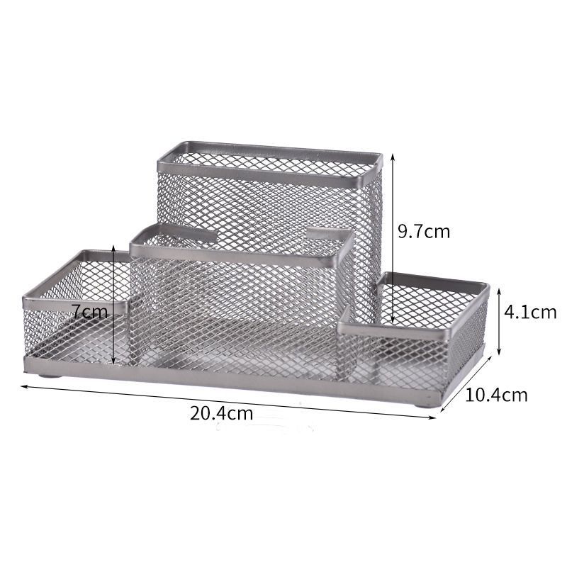 桌面计算器收纳盒多功能物品置物架C笔座办公笔筒2023新款简约商