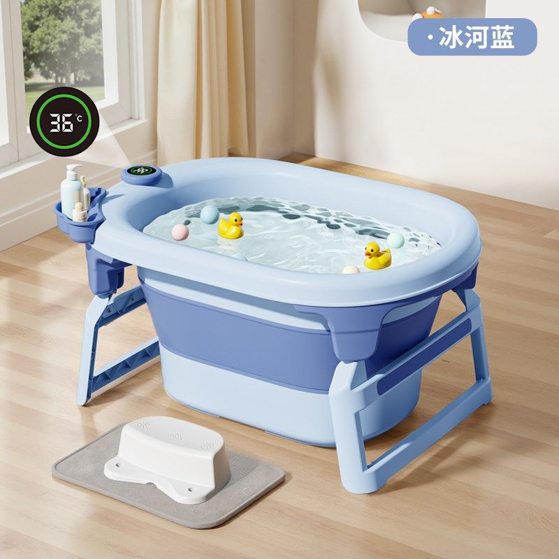 宝宝洗澡桶婴儿洗澡盆游泳桶家用儿童大号泡澡桶折叠浴盆可坐澡盆,婴童用品,浴盆/浴桶,淘宝优惠券,粉丝福利购,淘宝优惠卷