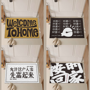 丝圈入户门内地垫大门口外地垫门外楼道地垫进门地毯耐脏蹭土垫子