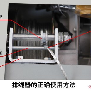 绳器吊机排绳器小吊机钢丝绳排绳器.室内吊运机排绳器