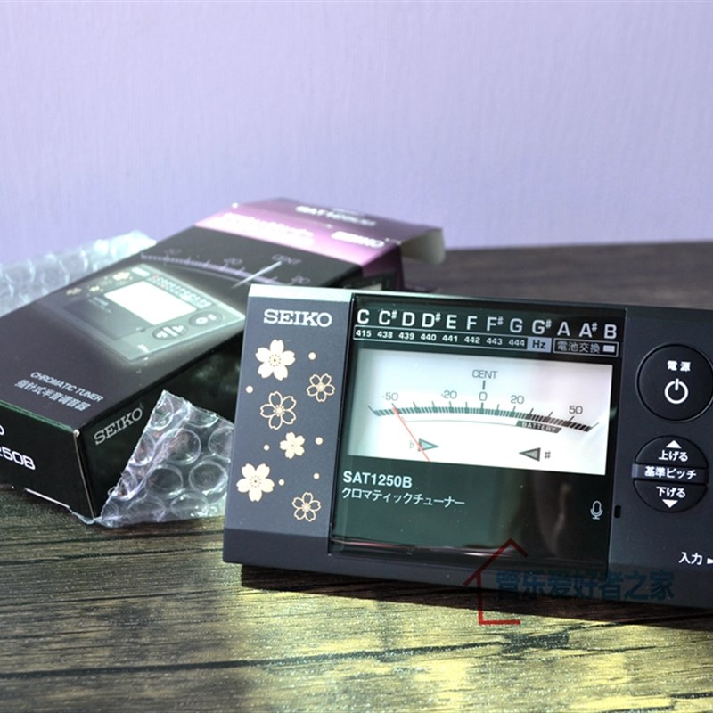 精工SEIKO ST10B 指针式调音器 钢琴吉他古筝通用校音器