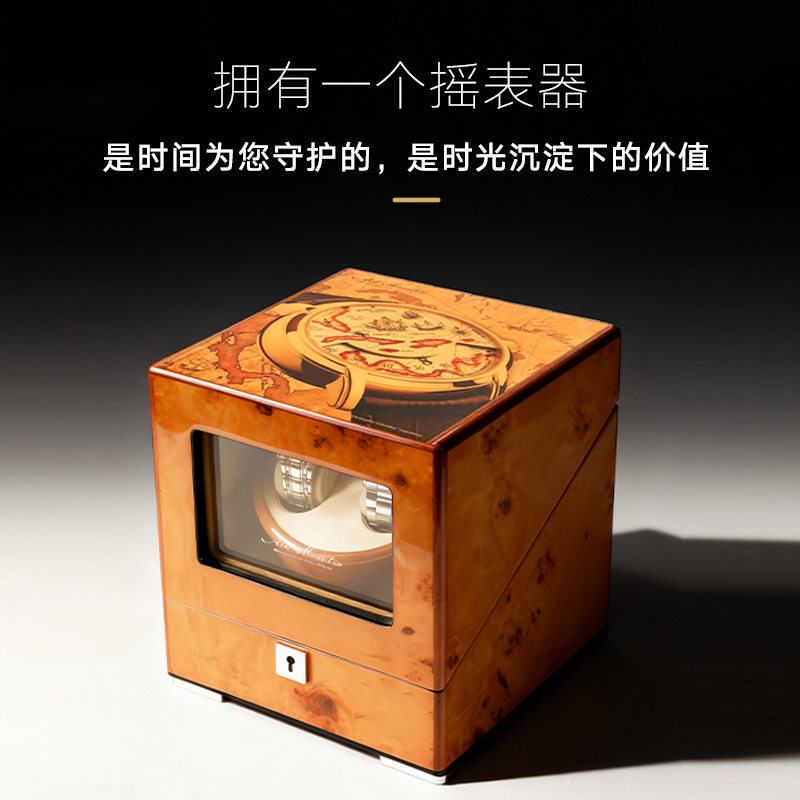 摇表器机械表家用自摆器转表器手表自动摇摆器转动放置上链收纳盒