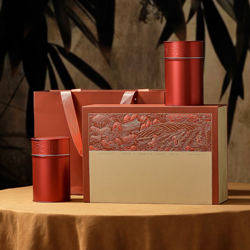 茶叶包装盒空盒古树红茶半斤装金骏眉单丛白毫银针通用礼盒装定制