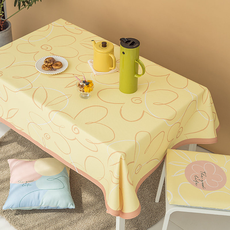 夏季小新桌布布艺棉麻桌布防水防烫餐桌桌布长方形现代桌布,居家布艺,桌布,淘宝优惠券,粉丝福利购,淘宝优惠卷