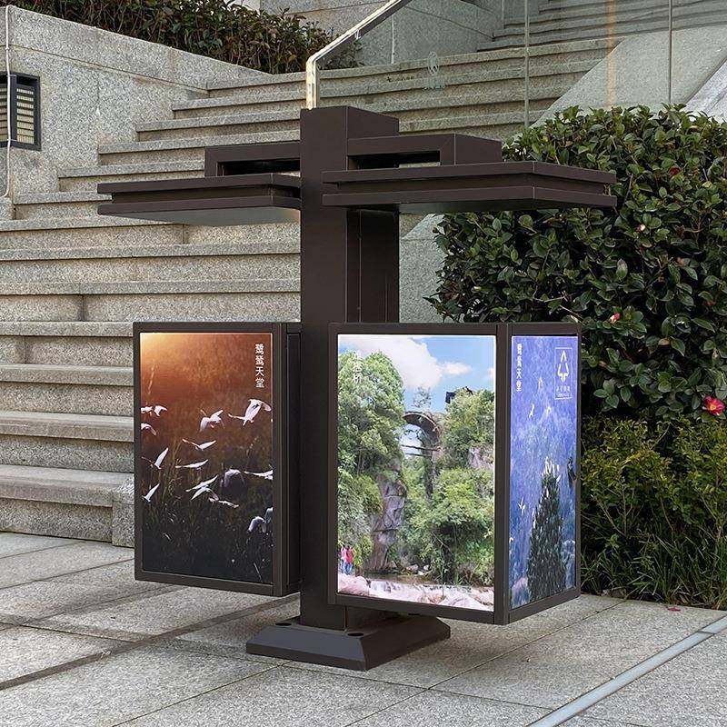 户外垃圾桶新中式烤漆两分类垃圾桶景区公园垃圾分类箱厂家供应,基础建材,不锈钢垃圾桶,淘宝优惠券,粉丝福利购,淘宝优惠卷