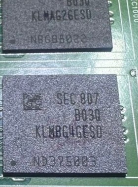 KLMAG2GESD-B03Q BGA153球 EMMC 5.0 16GB  全新原装