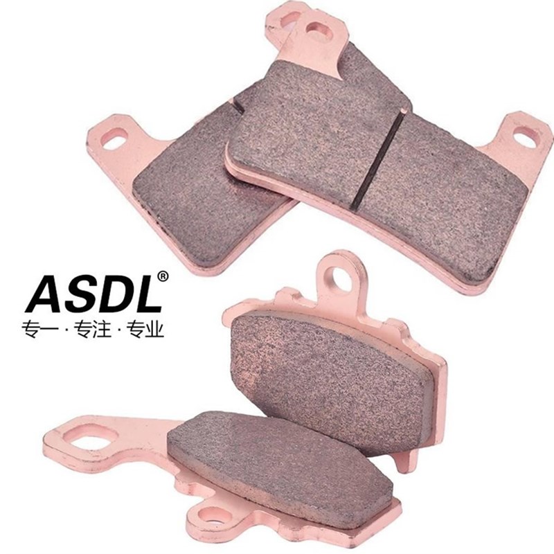 适用于川崎大蟒蛇Z1000大牛ZX10R刹车片陶瓷铜基前后碟刹片来令皮