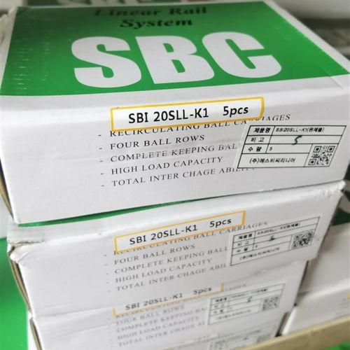 SBI20SLL直线导轨F滑块HLL韩国SBC导轨15SV/25/30/35/45/55/65FLL