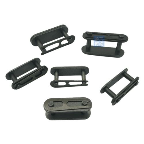 双节距工业输送链条接头 全接半接链扣C2040/2050/2060/2080/208B