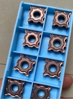 船厂用双面修磨倒角机刀片SNMG12T408-R2 R2.5 R3圆弧R角不锈钢刀