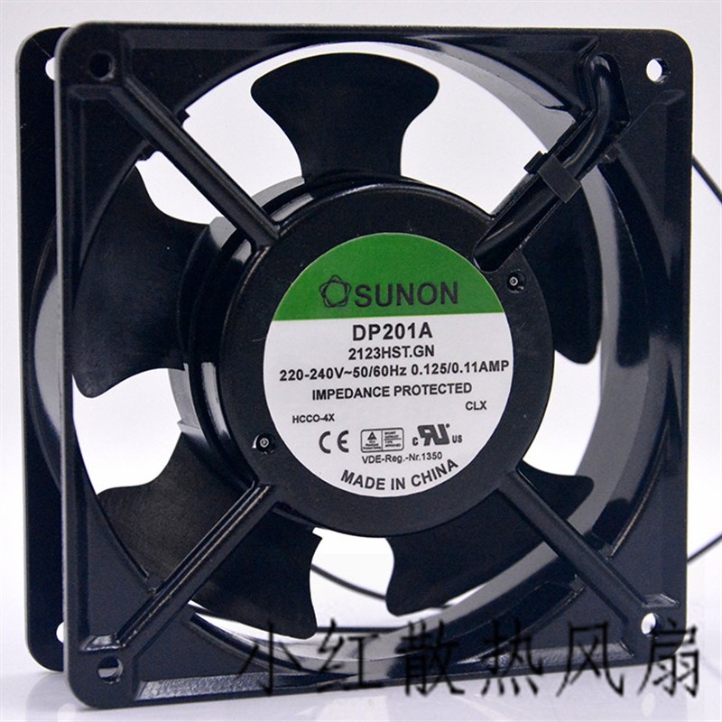 全新SUNON DP201A 2123HST 220V 12038 12CM 机柜 轴流散热风扇