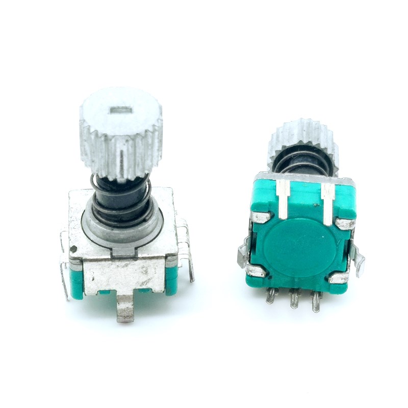 老款奥迪A6汽车音响车载电位器 EC11编码器 带帽 带步进