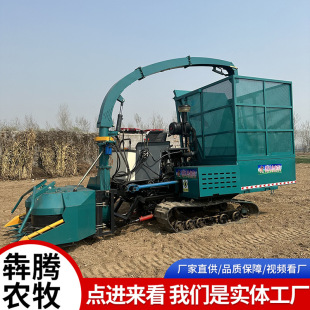 青储机大马力转盘秸秆青储机牧草粉碎饲料机 厂家直供全新圆盘式